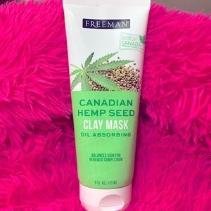 Freeman Canadian hemp seed clay mask